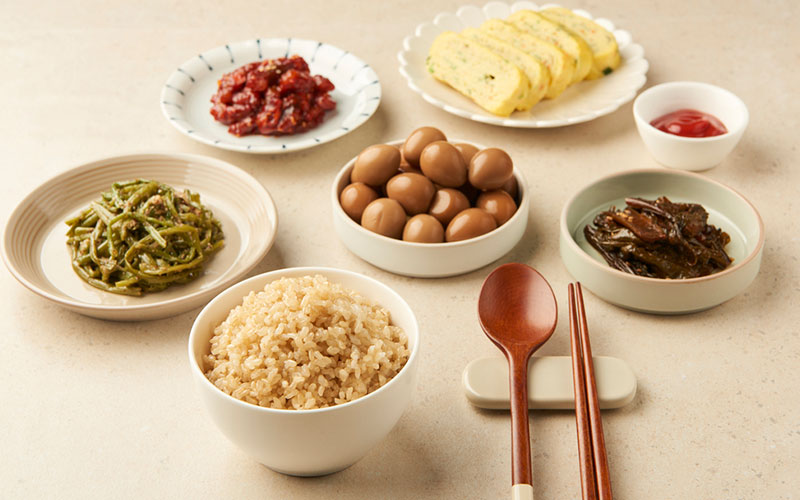 감미식당 백반 구성 이미지 1