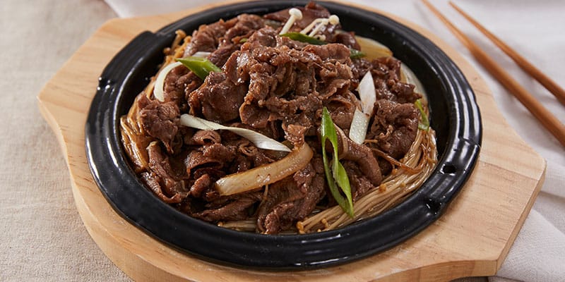 불고기 정식